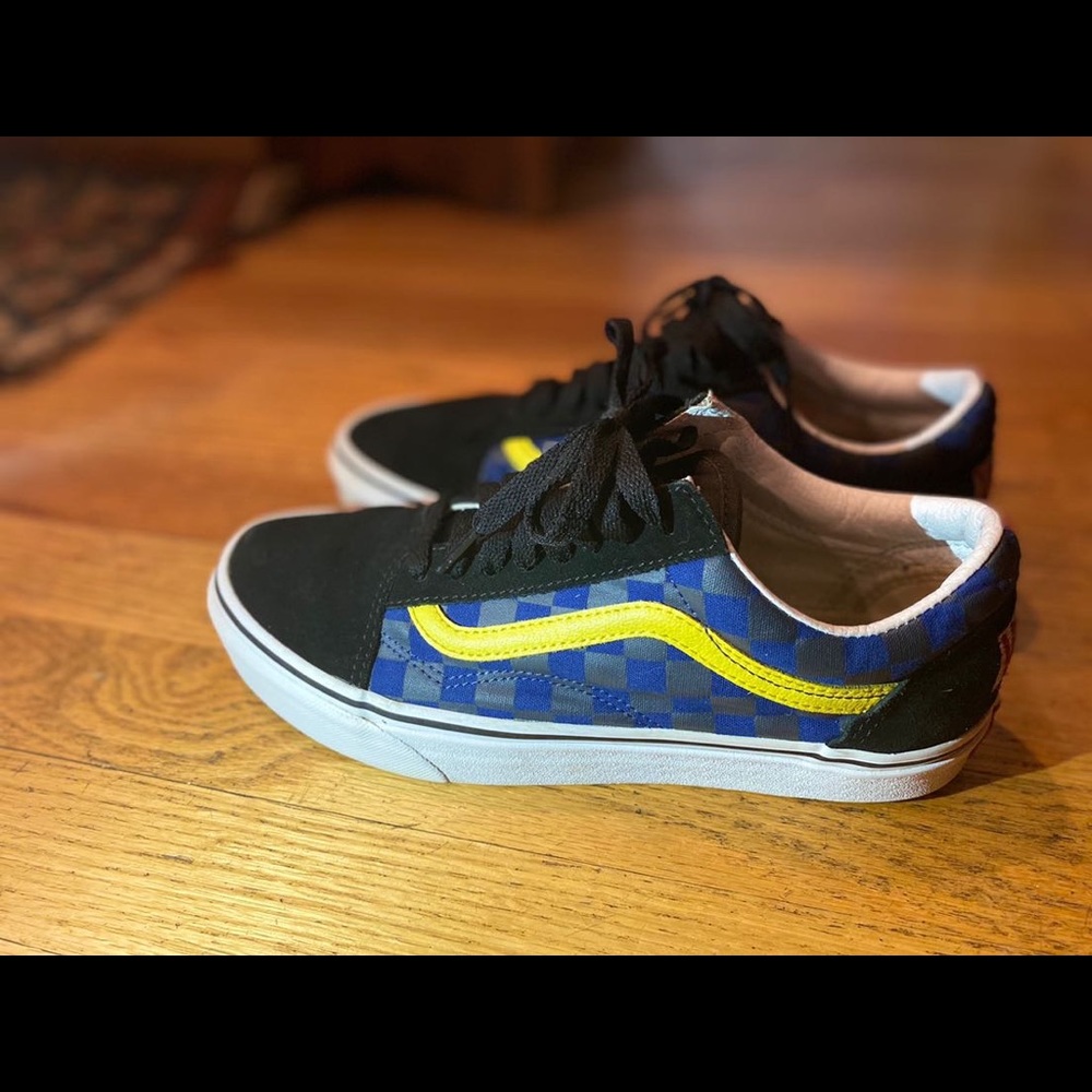 Multi-color Vans. - Picture 4 of 6